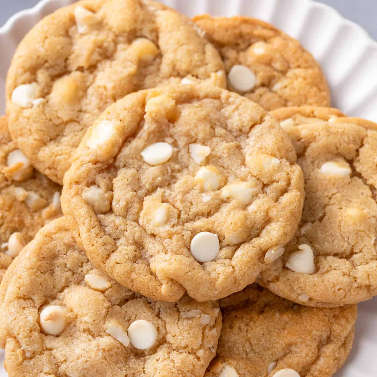 Galletas de Macadamia y Chocolate Blanco