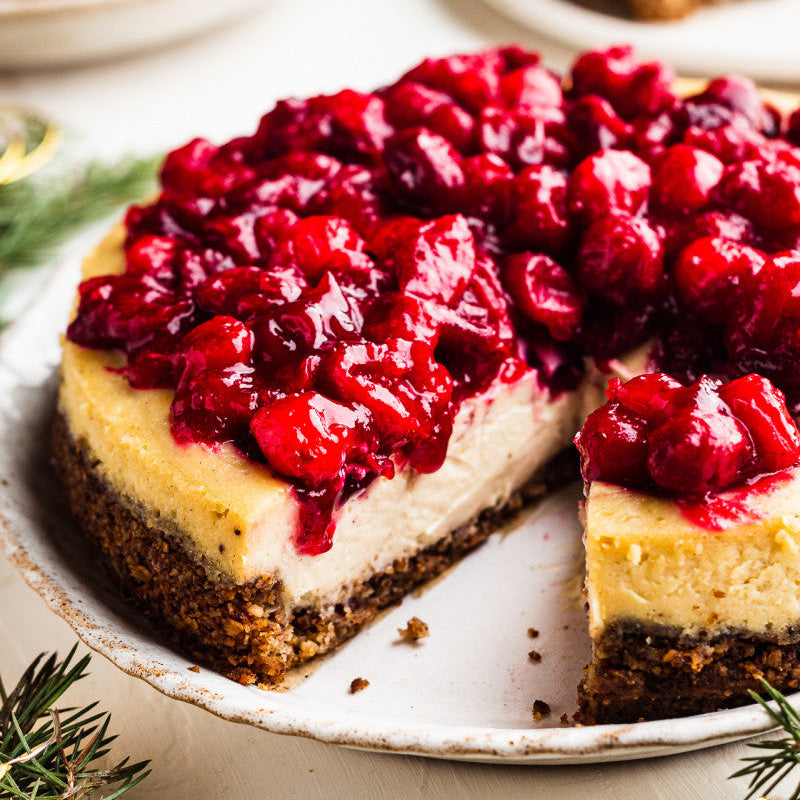 Cranberry Cheesecake